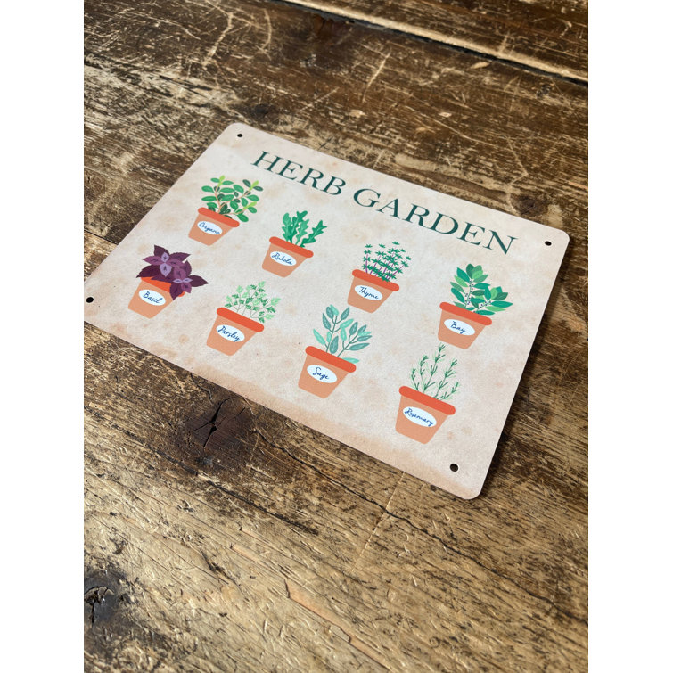 East Urban Home Herb Garden Wall Décor Wayfair.co.uk